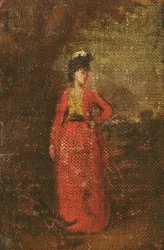 Boceto para Lady Worsley, c.1776